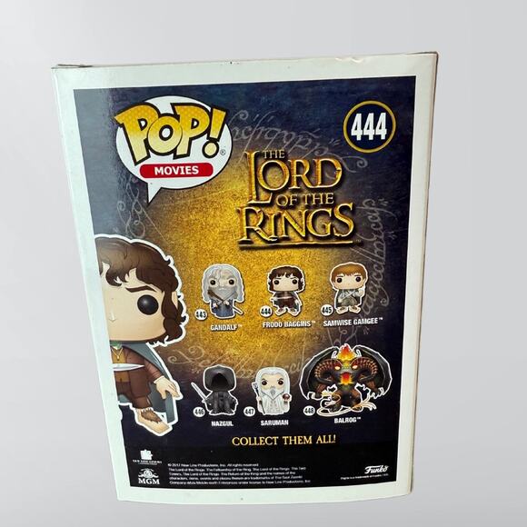 Lord Of The Rings Frodo Baggins #444 Funko Pop Vinyl Figure - Picture 5 of 6